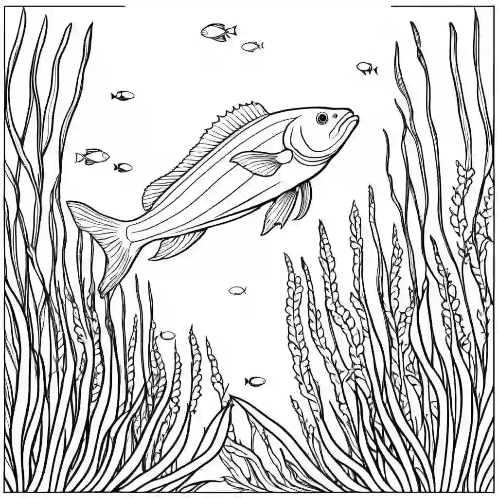 Kelp coloring pages